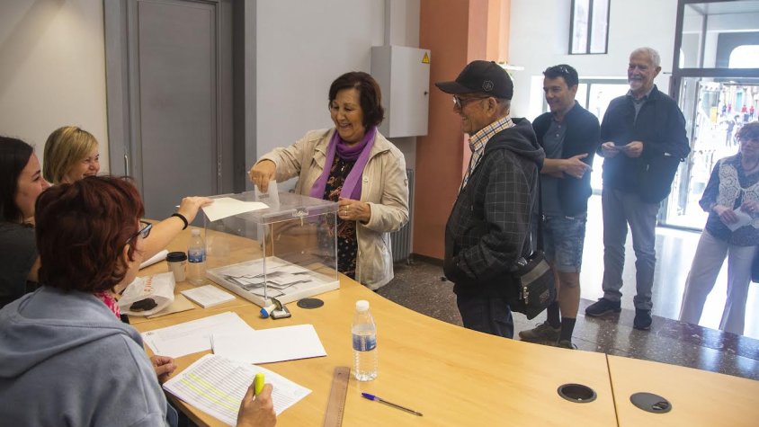 Votacions aquest matí a Tàrrega
