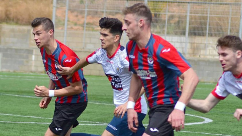 Un moment del partit