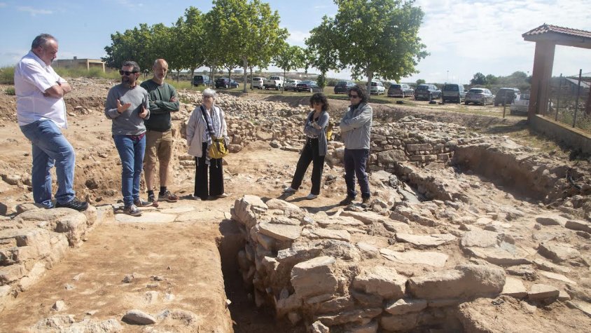 Visita als resultats de les últimes excavacions