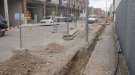 El poble de Vilagrassa, potes enlaire per obres