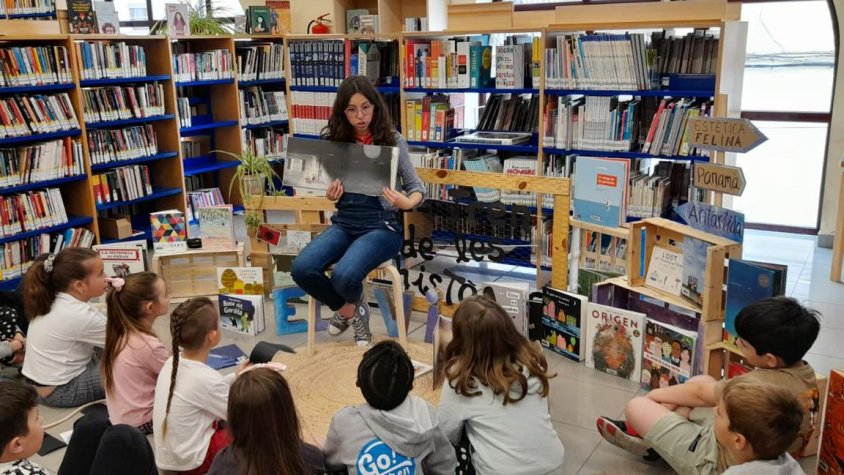 Taller de mediació amb escolars dilluns passat
