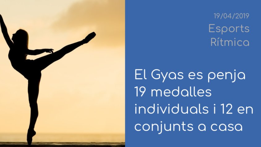 Futbol, natació, atletisme, bitlles, handbol, rítmica i motocròs, aquesta setmana a 'Esports'