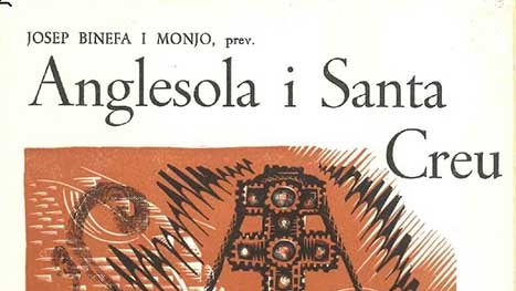 Imatge de la portada d'un llibre dedicat a Anglesola i la Santa Creu