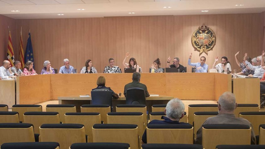 Un moment del ple
