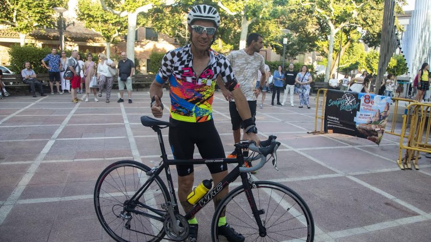 Raül Arenas en la seva arribada al Pati