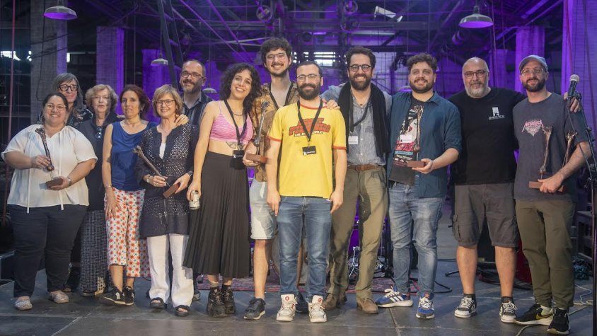 Foto de grup dels premiats