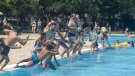 Capbussada solidària a les piscines de Tàrrega per l'esclerosi múltiple 