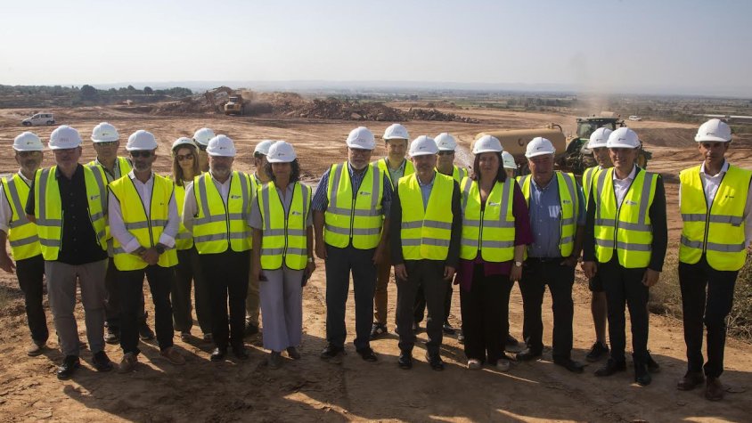 La secretària d’Estat ha visitat les obres de construcció d'una bassa a Castellserà