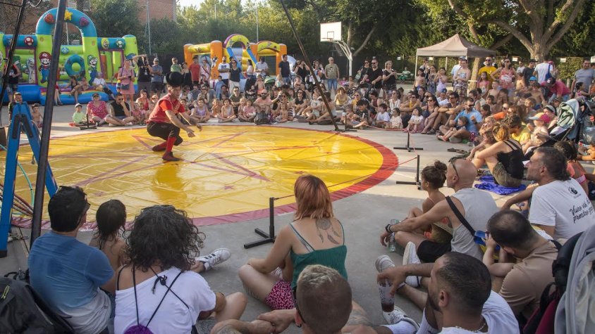 El Paupakids va culminar amb un espectacle de circ de la Cia El Circ Petit