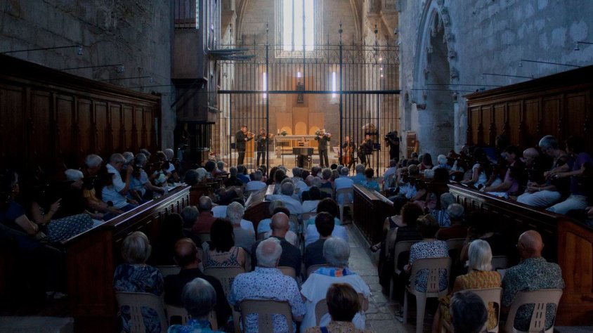 Cloenda per cloure el cicle a l'església del monestir de Vallbona