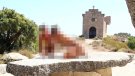 Graven davant una ermita de Maldà un vídeo pornogràfic