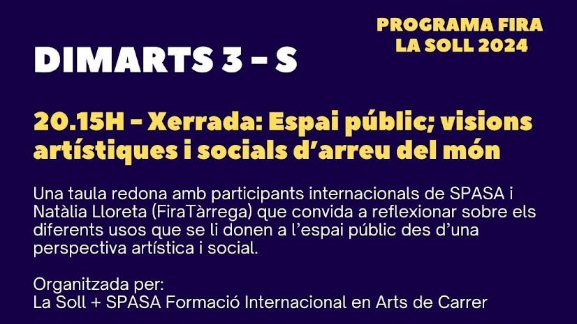 Cartell de la xerrada