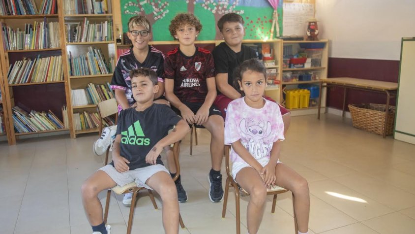 Els cinc alumnes de l’escola de Maldà van començar dilluns el que podria ser l’últim curs del centre