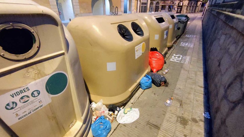 Illa de contenidors al Segle XX