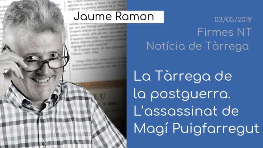 Jaume Ramon ens parla d'un assassinat a 'Firmes NT'