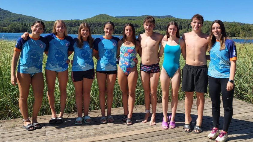 Els nedadors del club