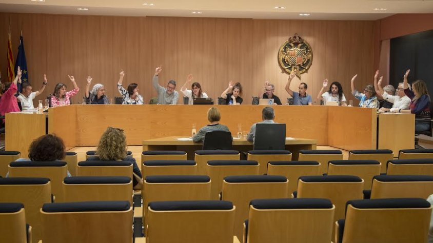 Un moment del ple