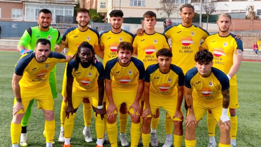 El quadre blaugrana titular en el partit de diumenge passat contra el Cardona