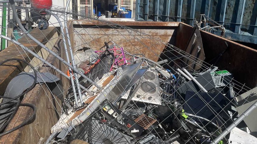 Residus a la deixalleria municipal