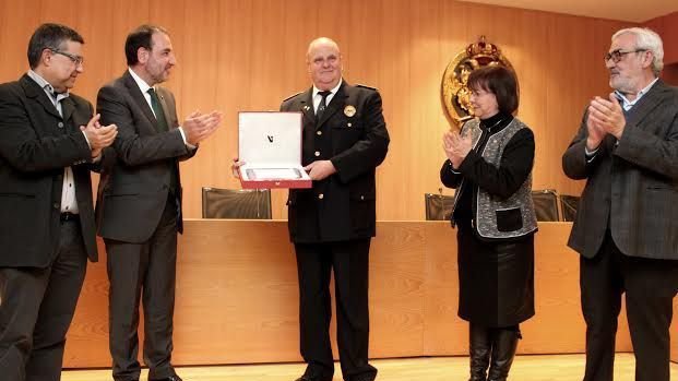 Imatge d'arxiu de l'homenatge que va rebre el 2015
