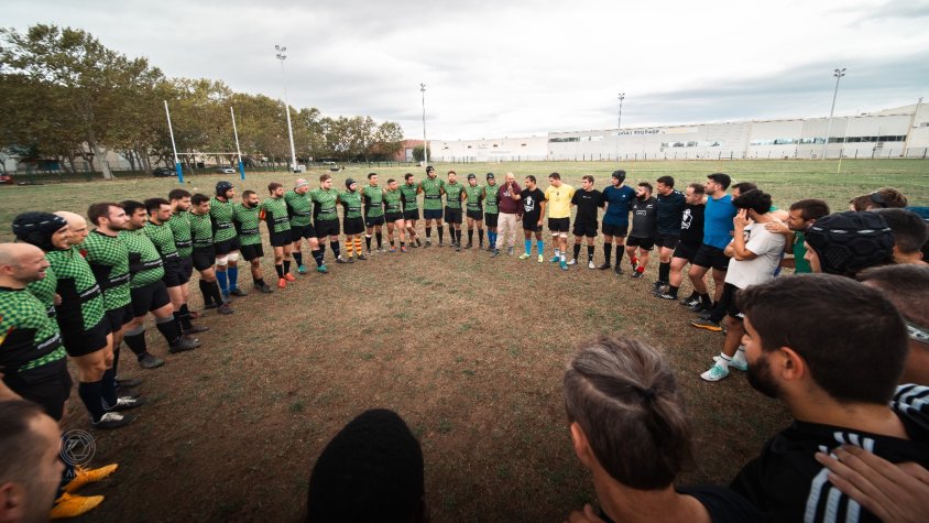 Un moment del partit