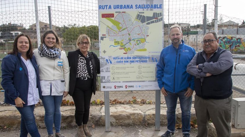 Presentació dels senyalitzadors verticals i del concurs promocional de la ruta