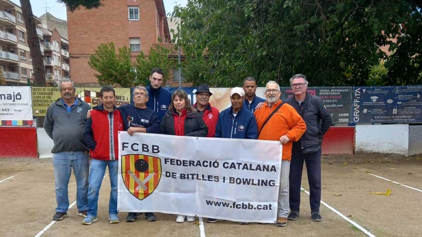 Jugadors d'un dels partits