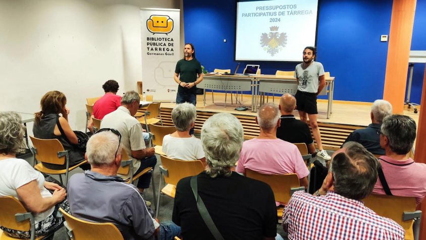 Imatge d'arxiu de la sessió on es van seleccionar les deu propostes finalistes