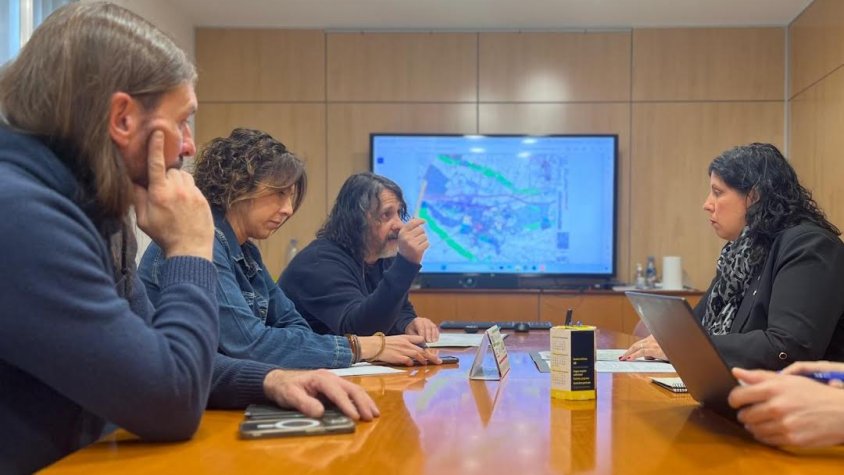 Reunió a l'Ajuntament de Bellpuig