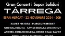 Concert solidari de músics de Tàrrega amb els afectats per la dana al País Valencià