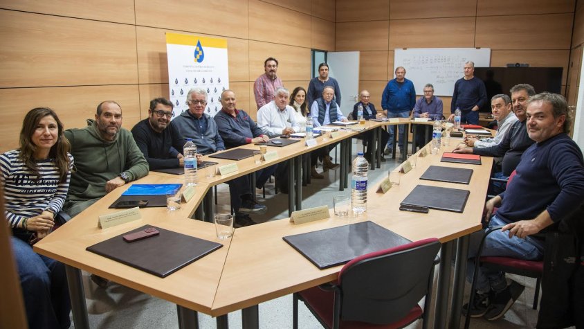 Reunió de constitució de la nova junta de govern ahir a Tàrrega