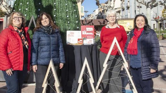 Presentació de la remodelada Fira d'Artistes i Mercat de Nadal