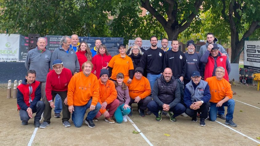 Foto de grup dels participants en la segona jornada del Circuit Individual de Catalunya