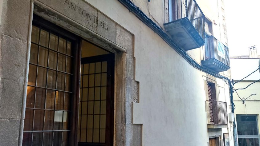 L'antiga Casa de Cultura, objecte d'obres