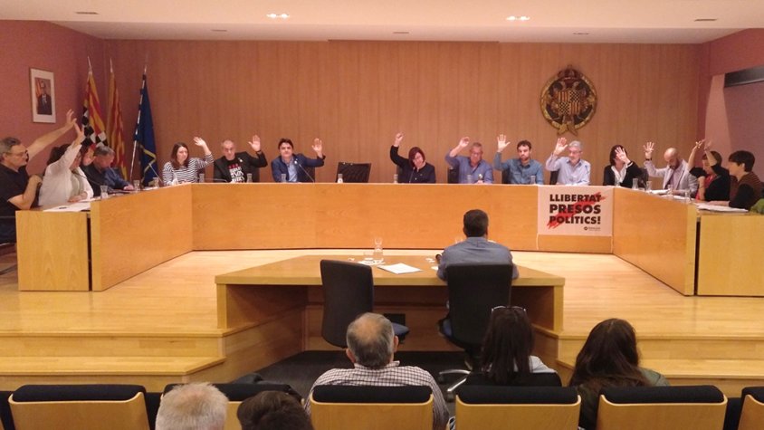 Imatge del darrer ple d'aquest mandat