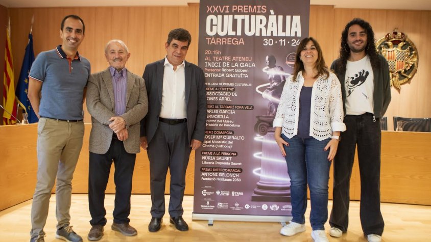 Imatge d'arxiu de la roda de premsa de l'anunci dels premiats