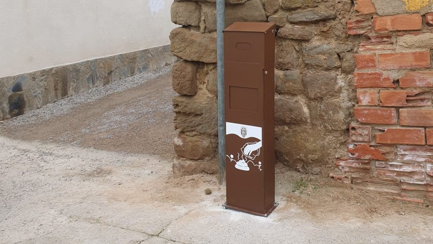 Imatge d'una de les noves papereres