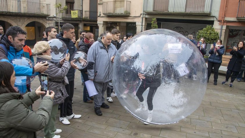 Un moment de la performance