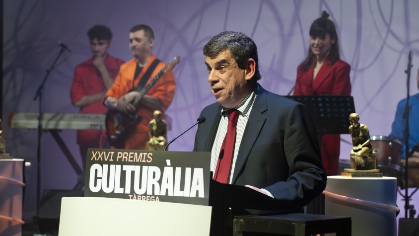 Antoni Palou en el seu parlament