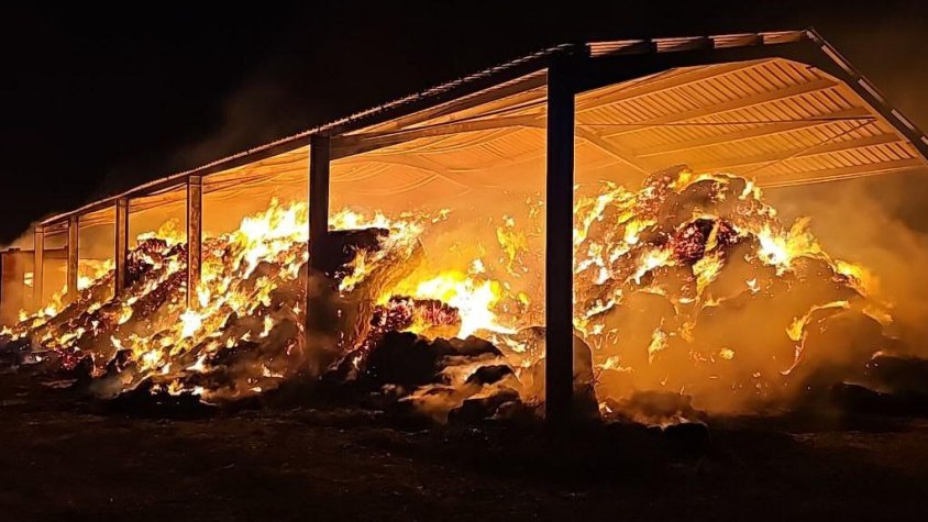 L'incendi es va declarar ahir a la nit