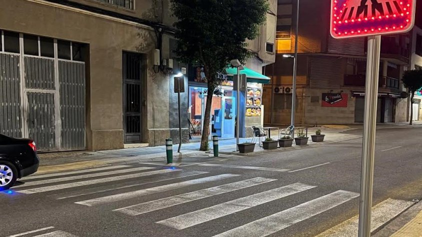 Imatge d'arxiu d'un pas de vianants