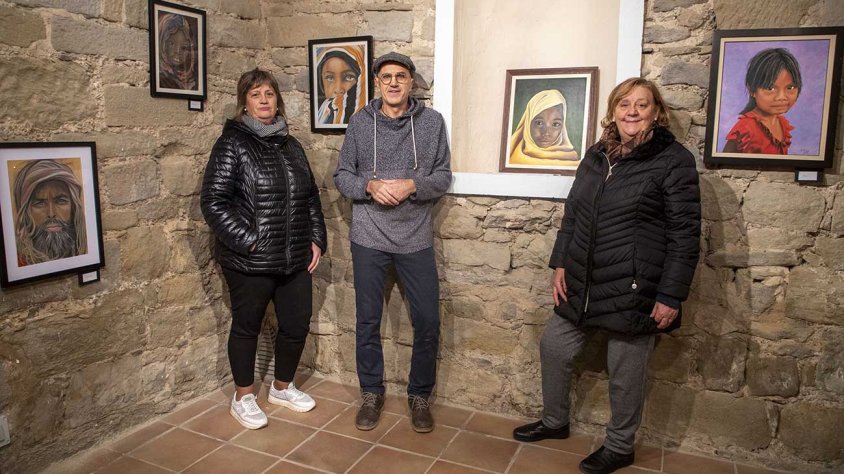 Des de fa tres anys organitzen una exposició per Nadal