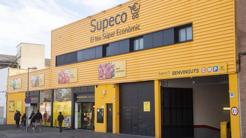 La façana de l'establiment