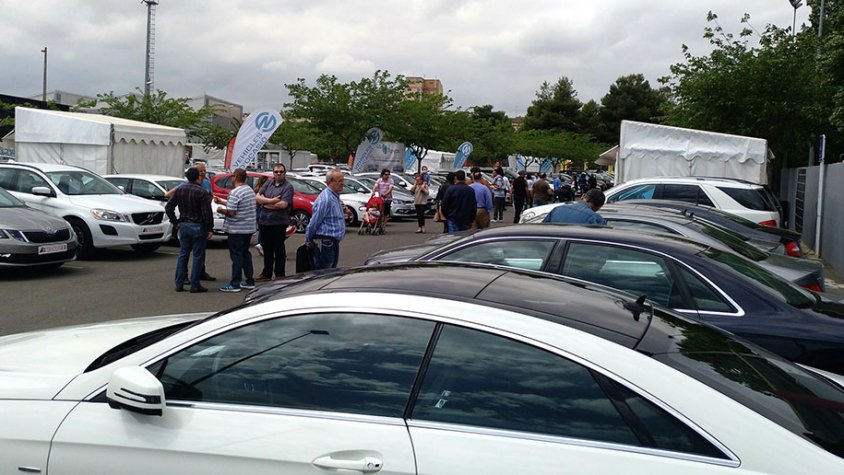 Imatge de la passada edició del Mercat del Vehicle d'Ocasió