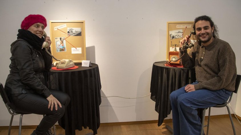 La inauguració ha anat a càrrec de Jordina Biosca i Miquel Nadal