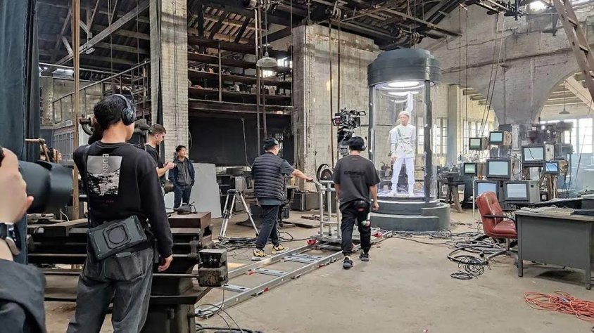 Gravació del videoclip del cantant sud-coreà Jeong Dongwon a Cal Trepat