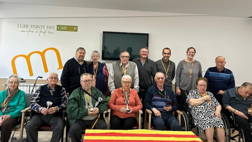 Els guanyadors amb les autoritats