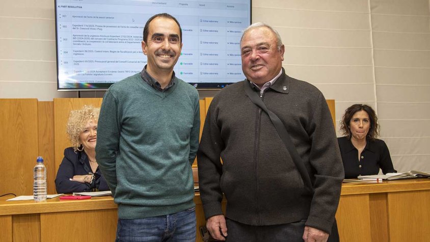 Concordi Vives, regidor de Nalec, nou conseller comarcal del PSC