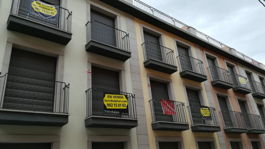Una promoció de Tàrrega amb pisos buits