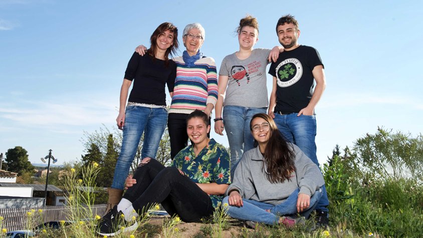 Membres de la candidatura de la CUP a Tàrrega